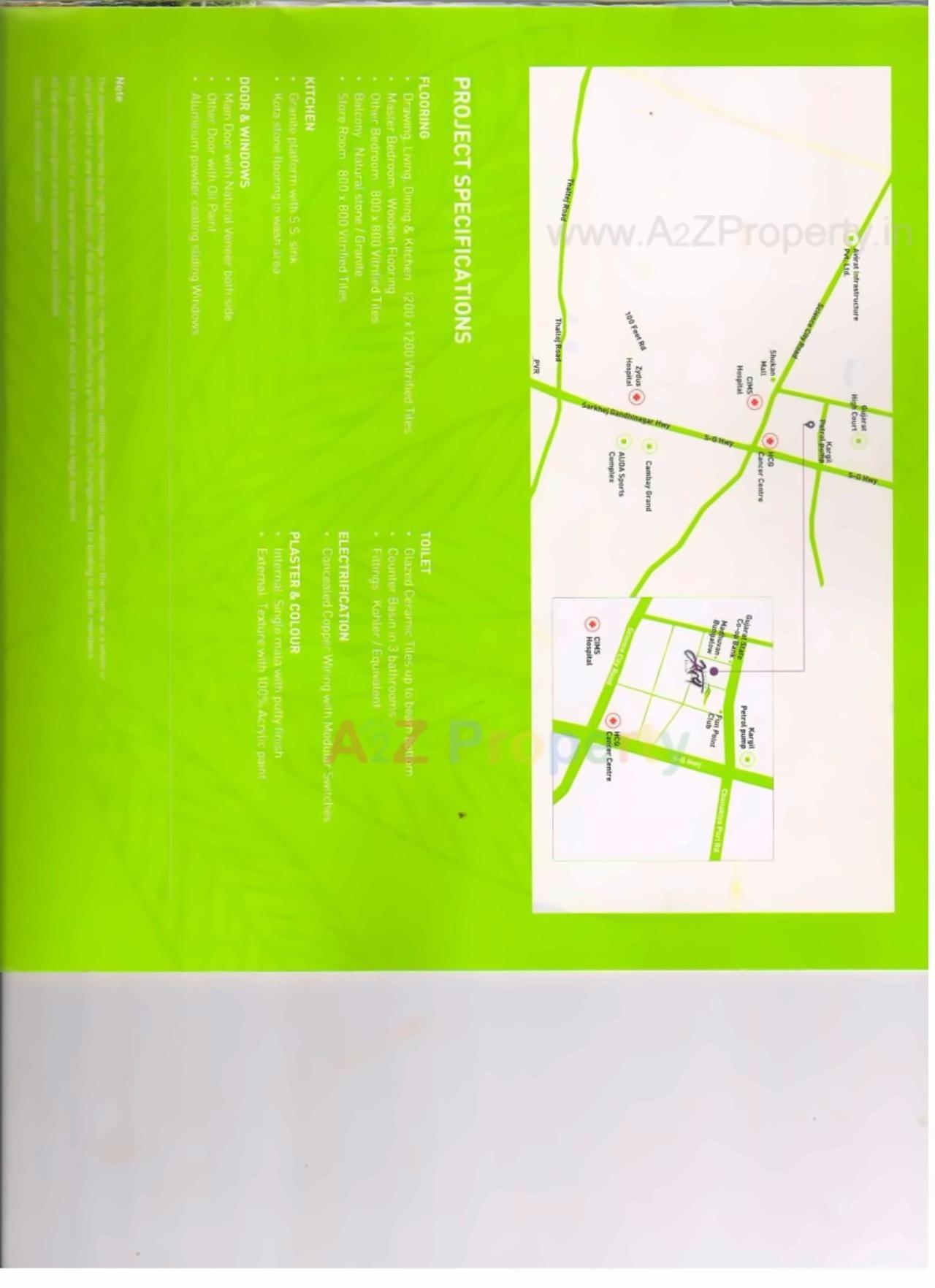  of real estate project Satva Hi Life located at Sola, Ahmedabad, Gujarat