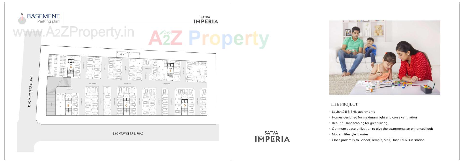  of real estate project Satva Imperia located at Naroda, Ahmedabad, Gujarat