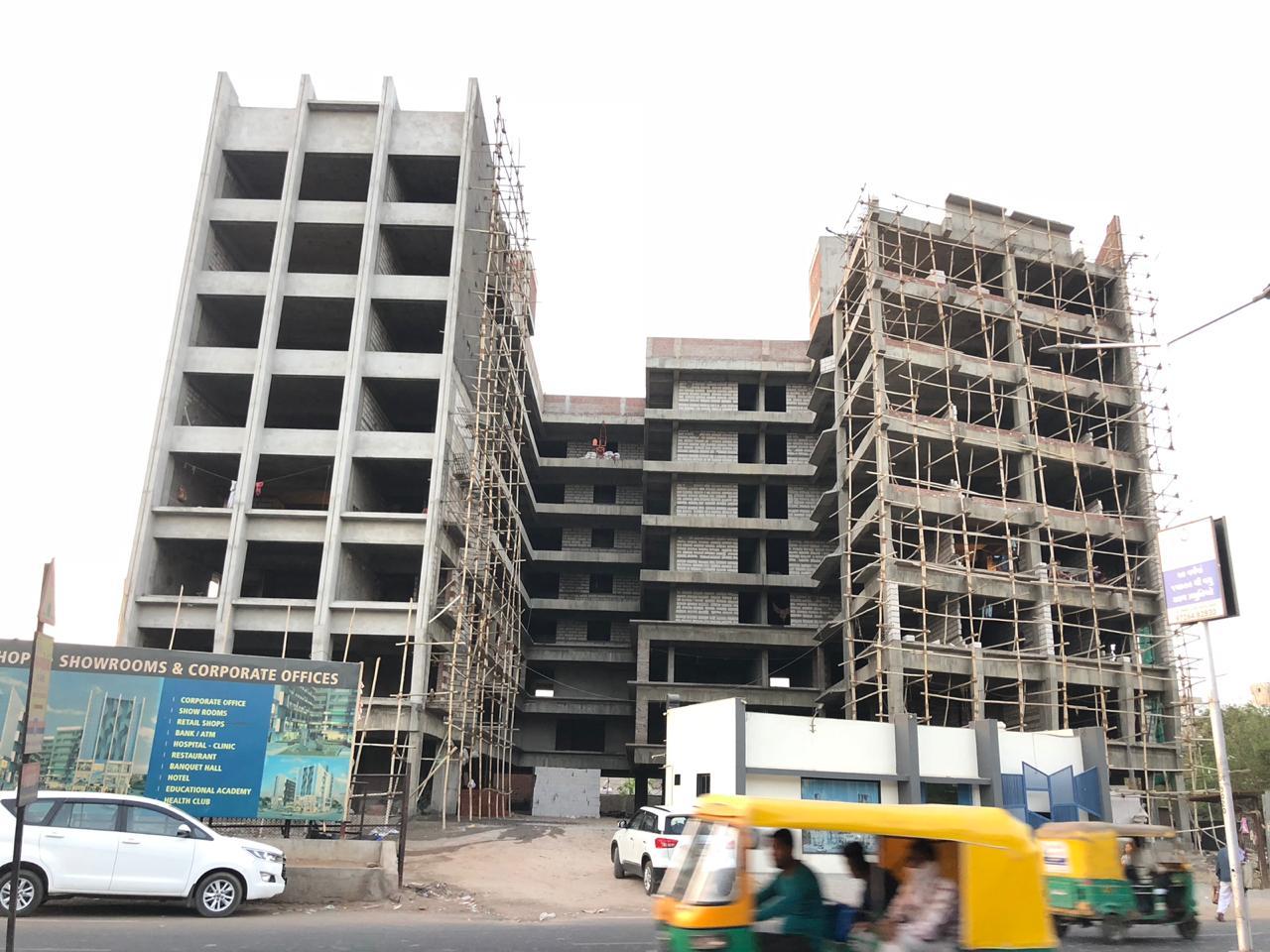 160204_const of real estate project Satva Platinum located at Naroda, Ahmedabad, Gujarat