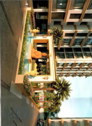 Elevation of real estate project Satva Shiv Elegance located at Nikol, Ahmedabad, Gujarat