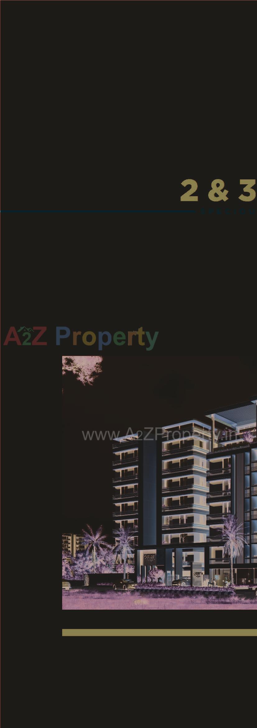 3D Elevation of real estate project Satvam Antrix located at Vastral, Ahmedabad, Gujarat