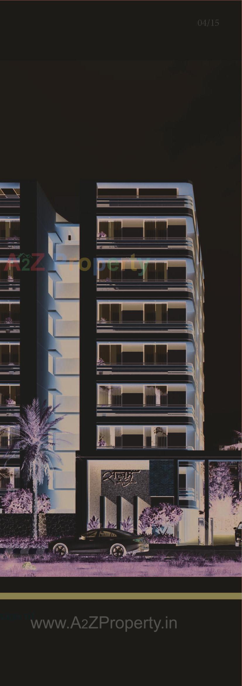 3D Elevation of real estate project Satvam Antrix located at Vastral, Ahmedabad, Gujarat