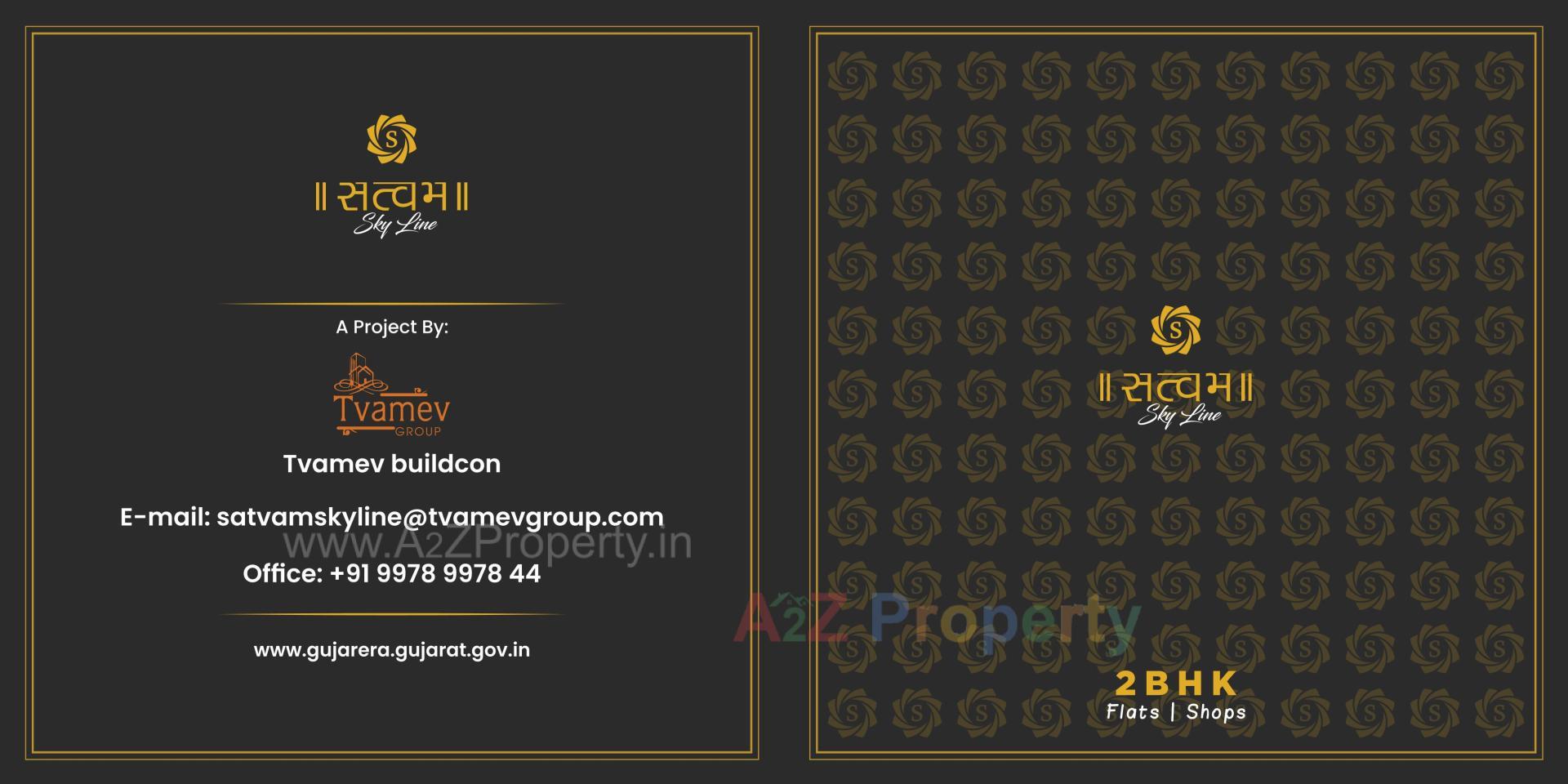  of real estate project Satvam Skyline located at Nikol, Ahmedabad, Gujarat