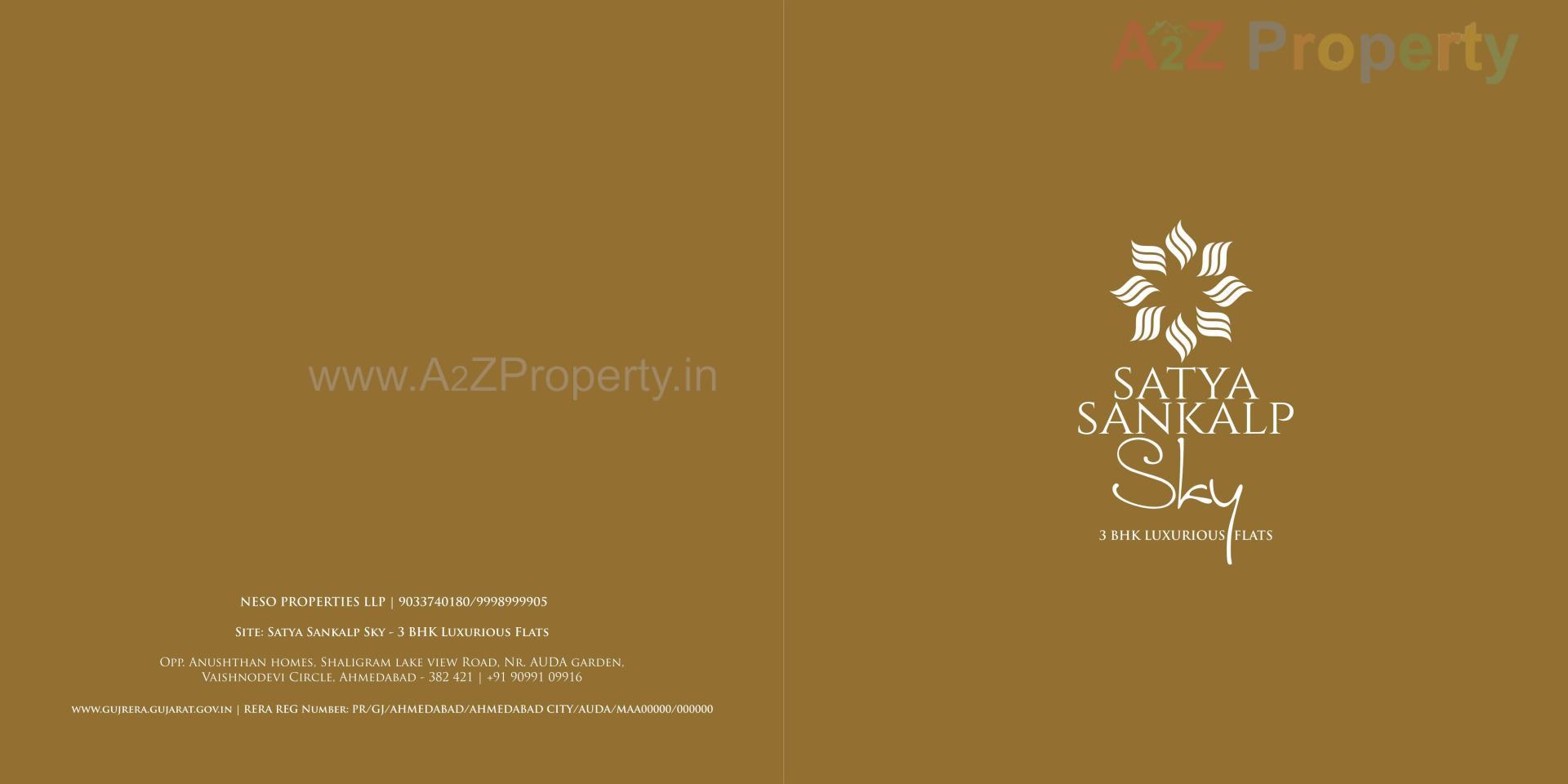  of real estate project Satya Sankalp Sky located at Khoraj, Ahmedabad, Gujarat
