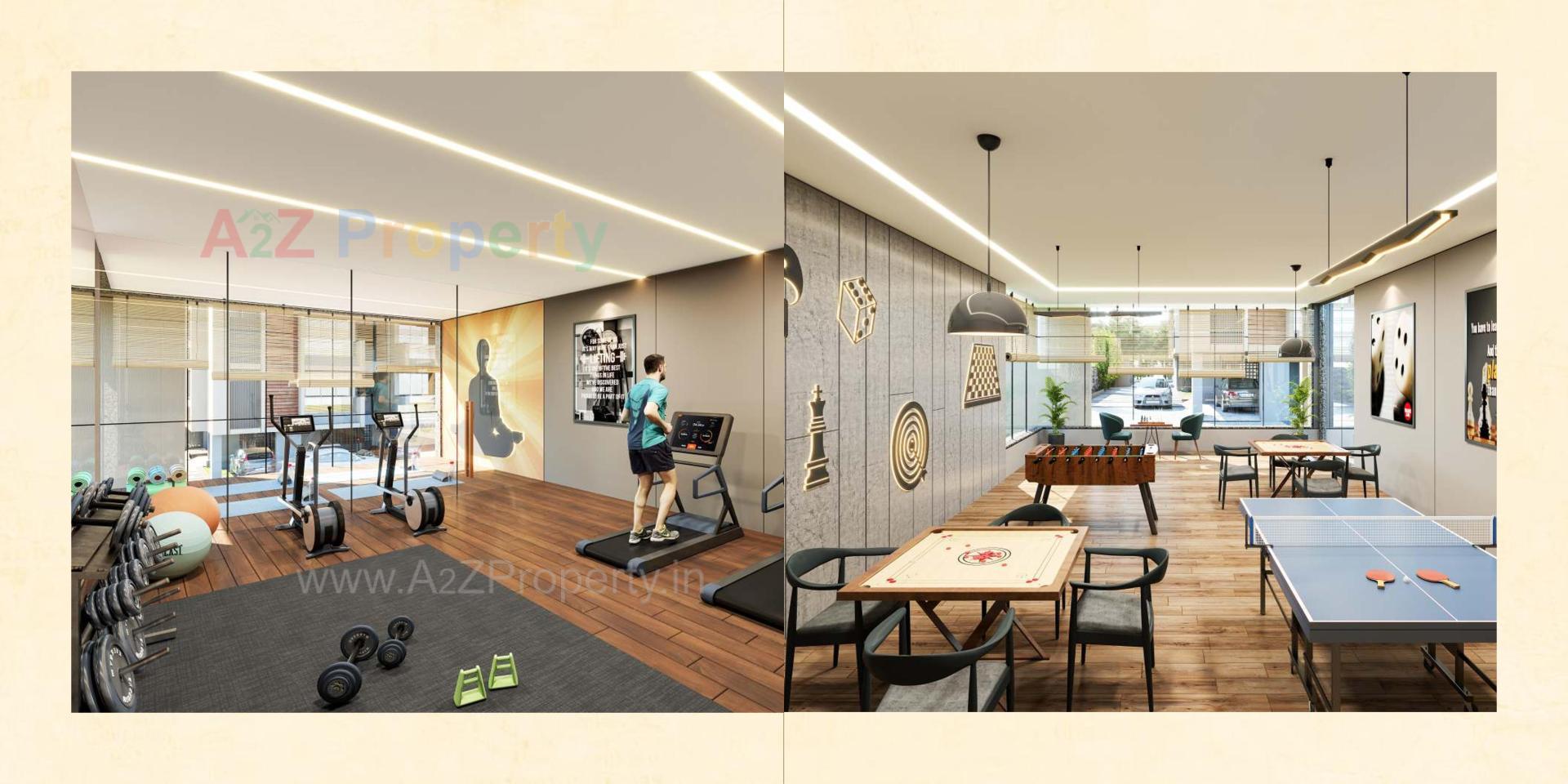 3D Elevation of real estate project Satya Sankalp Sky located at Khoraj, Ahmedabad, Gujarat