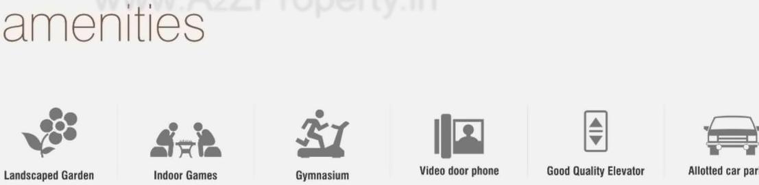 Amenities of Satyaa Ii