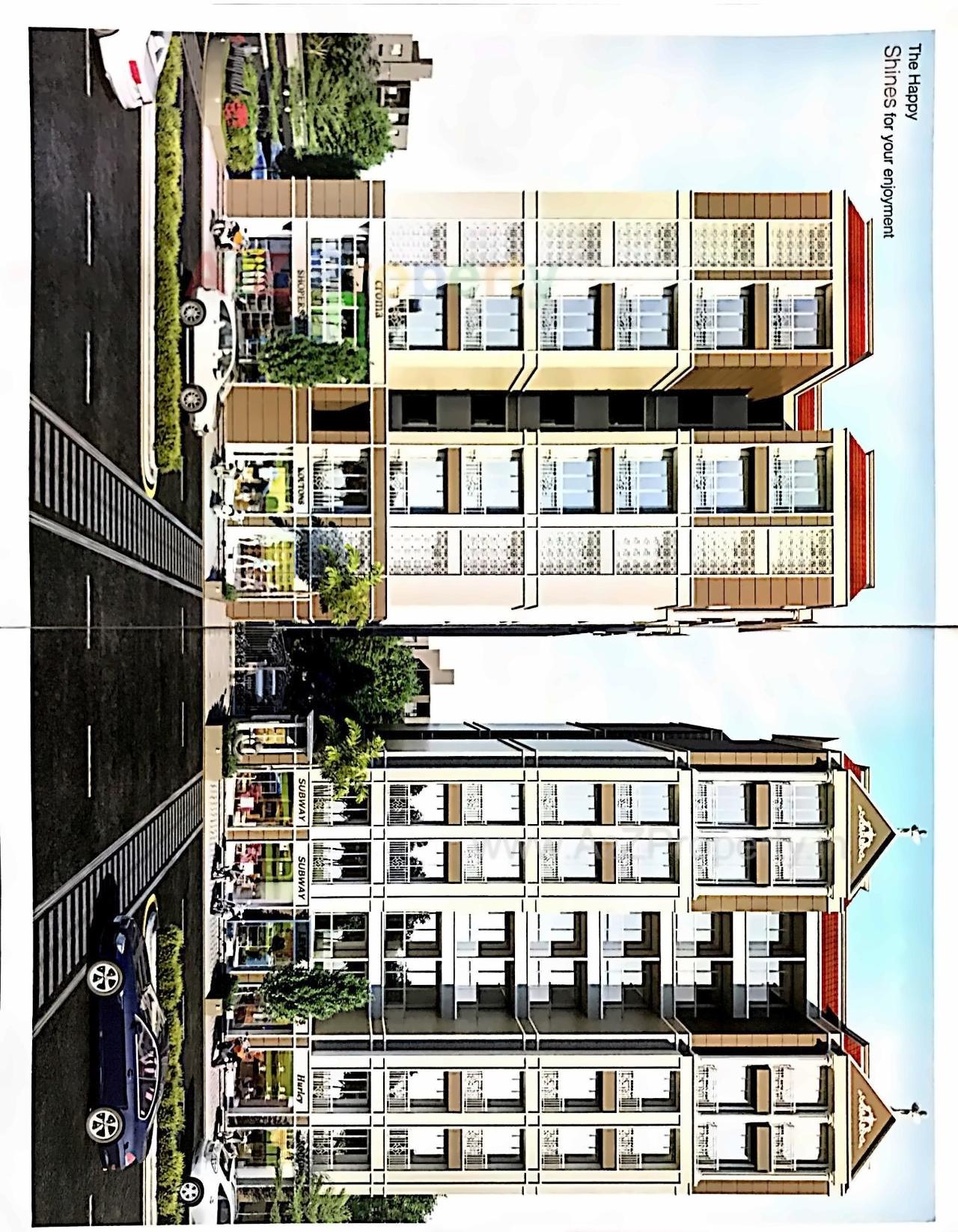 Layout of real estate project Satyagrah Life Style located at Nikol, Ahmedabad, Gujarat