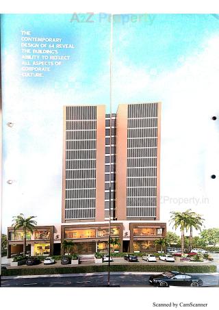 Elevation of real estate project Satyam located at Sola, Ahmedabad, Gujarat