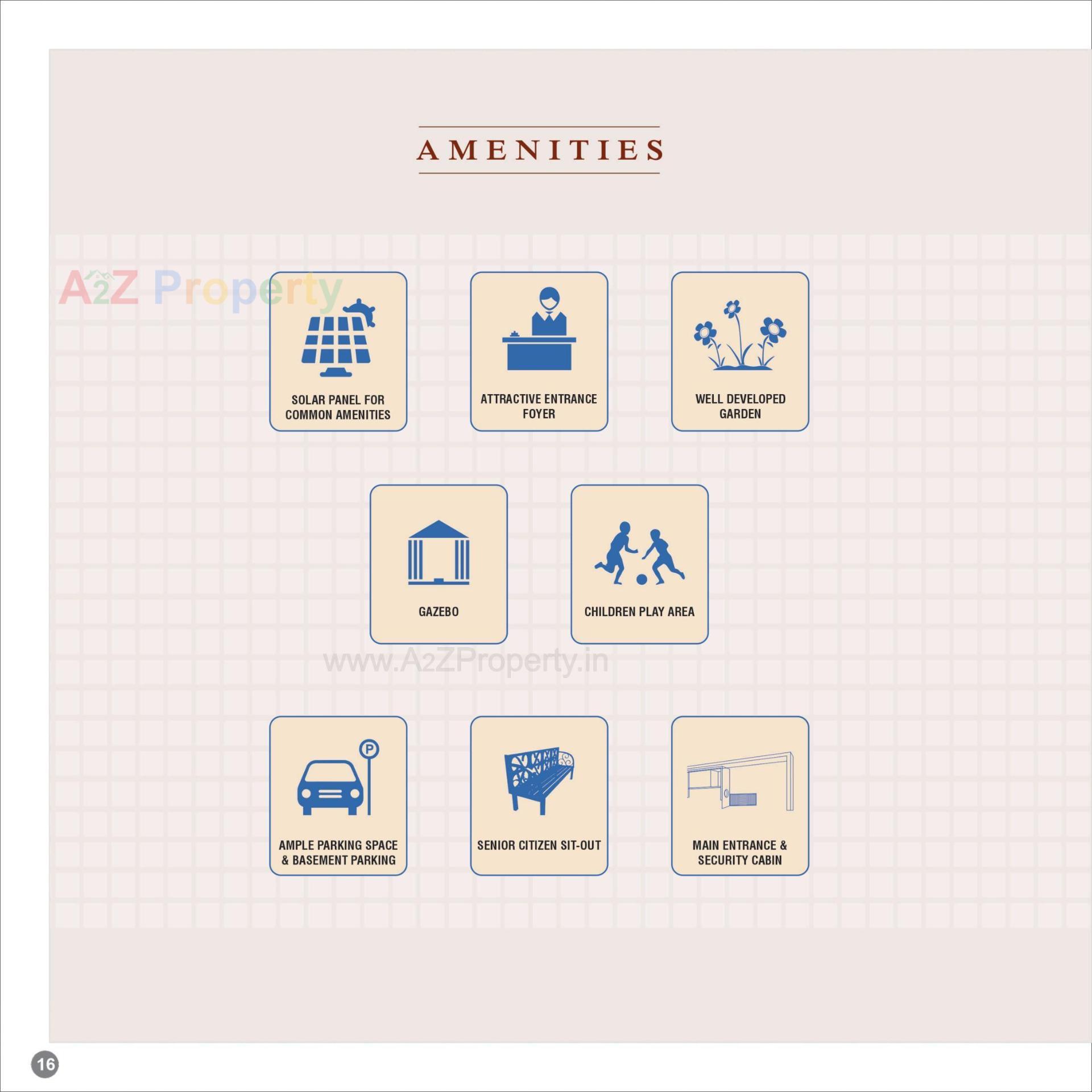 Layout of real estate project Satyam Elegance located at Singarva, Ahmedabad, Gujarat