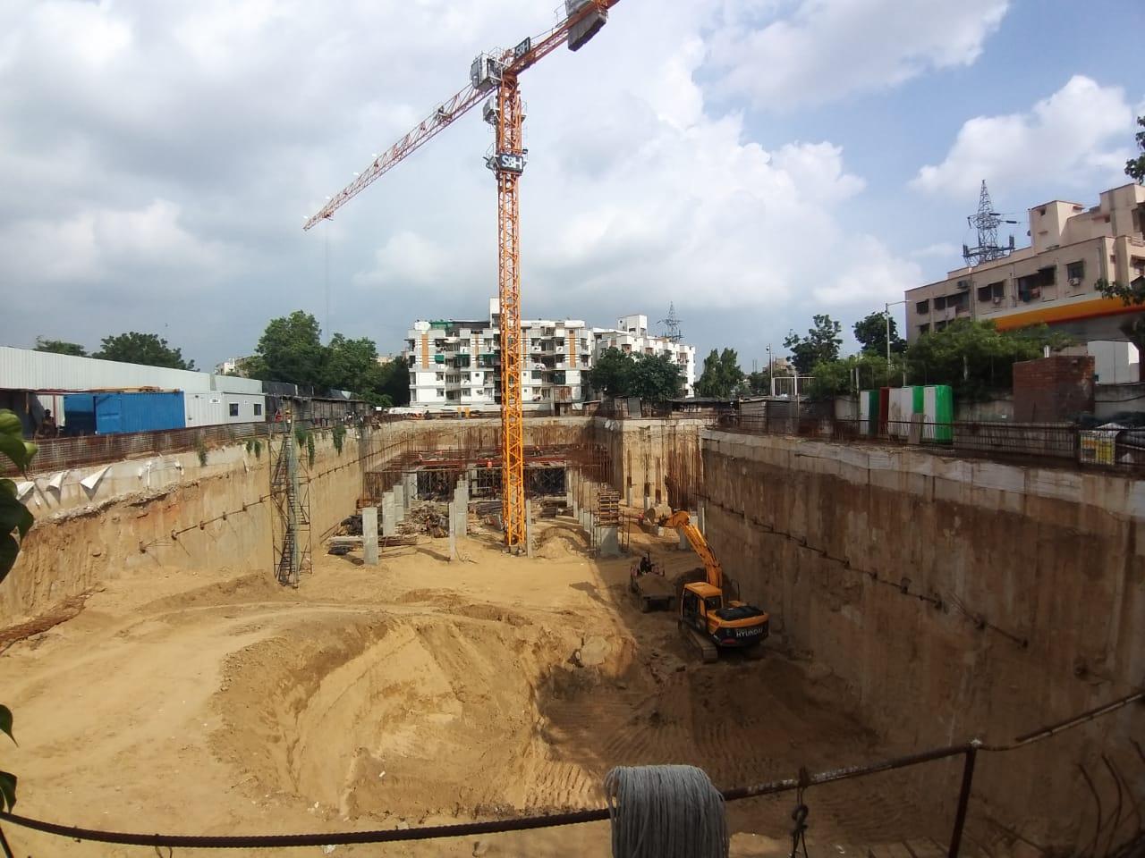 196592_const of real estate project Satyam Skyline located at Vadaj, Ahmedabad, Gujarat