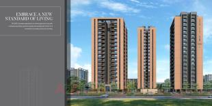 Elevation of real estate project Satyam Skyline located at Vadaj, Ahmedabad, Gujarat