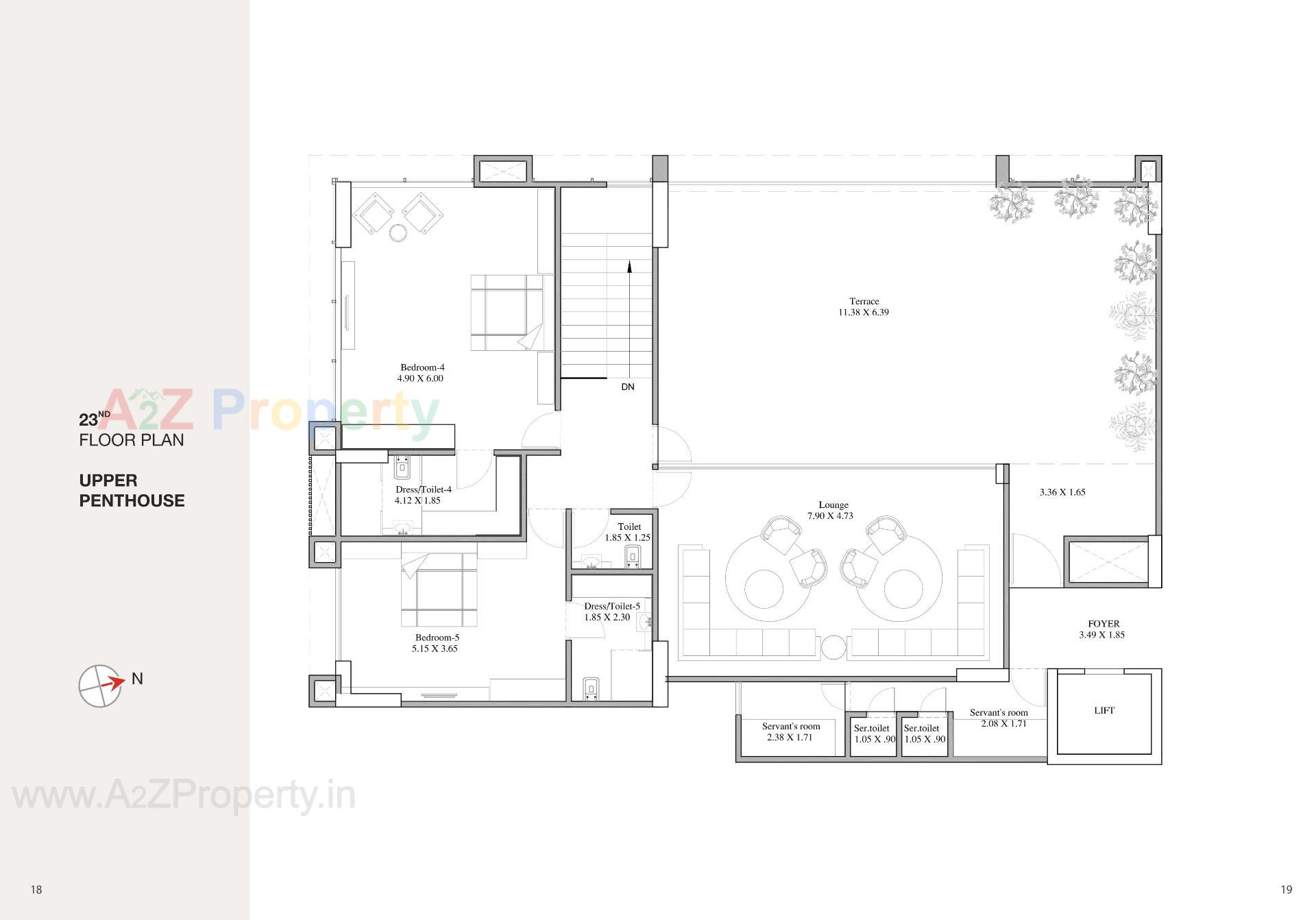 Layout of real estate project Satyamev Luxor located at Ambli, Ahmedabad, Gujarat