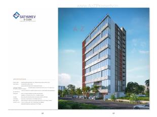 Elevation of real estate project Satyamev S Cube located at Ahmedabad, Ahmedabad, Gujarat