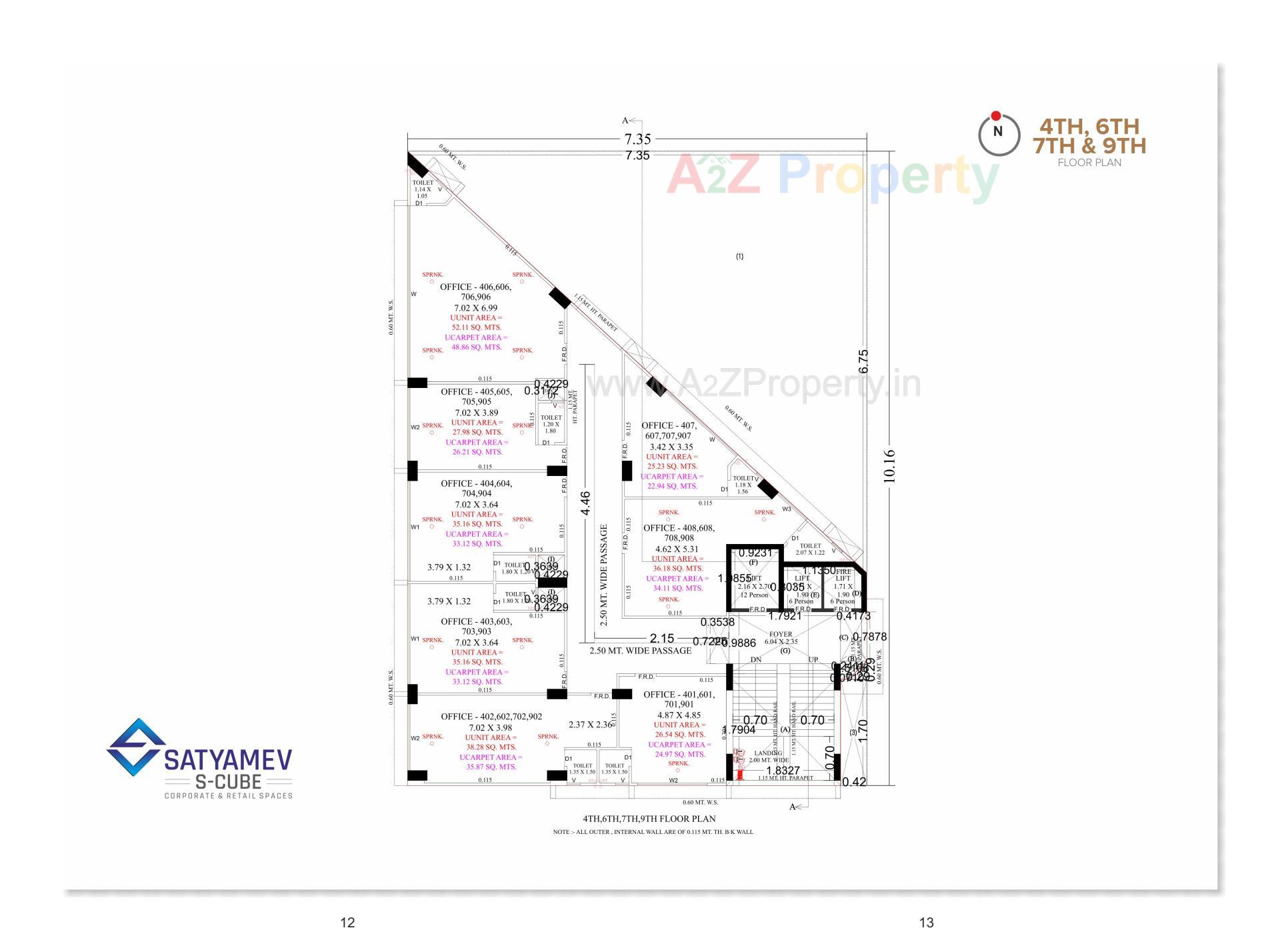  of real estate project Satyamev S Cube located at Ahmedabad, Ahmedabad, Gujarat