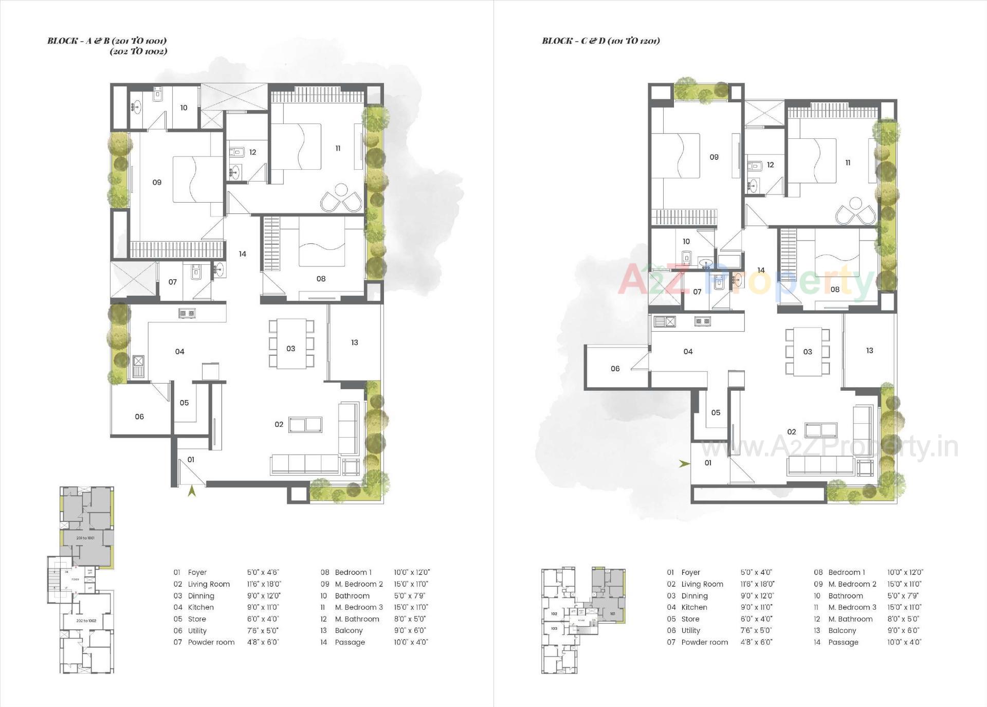Layout of real estate project Satyamev Serene located at Ahmedabad, Ahmedabad, Gujarat