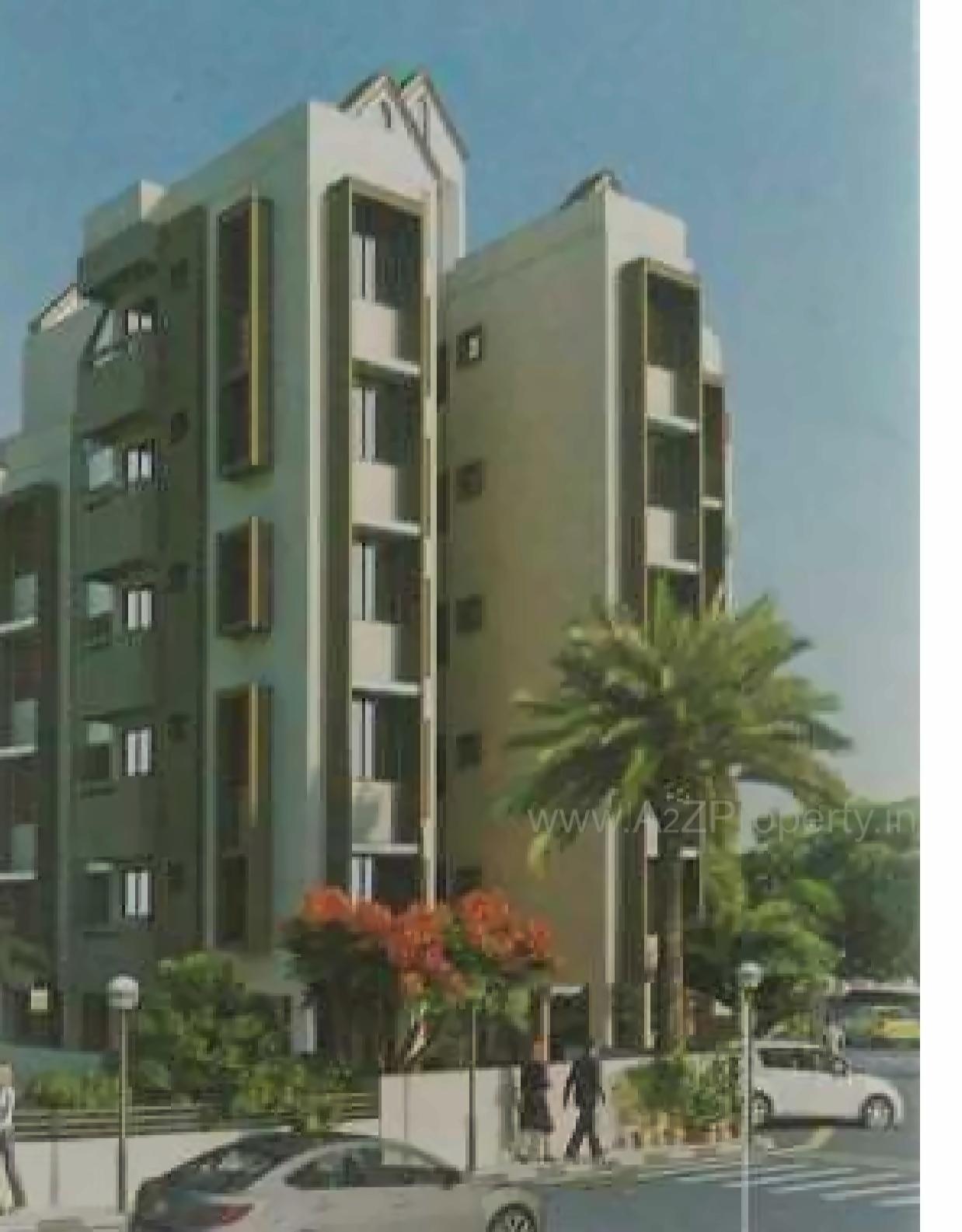 3D Elevation of real estate project Satyapath Homes located at Paldi, Ahmedabad, Gujarat