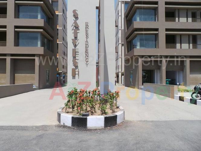 3D Elevation of real estate project Satyesh Residency located at Sarkhej, Ahmedabad, Gujarat