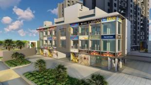 Elevation of real estate project Savvy Swaraaj High Street Retail Annexe located at Jagatpur, Ahmedabad, Gujarat