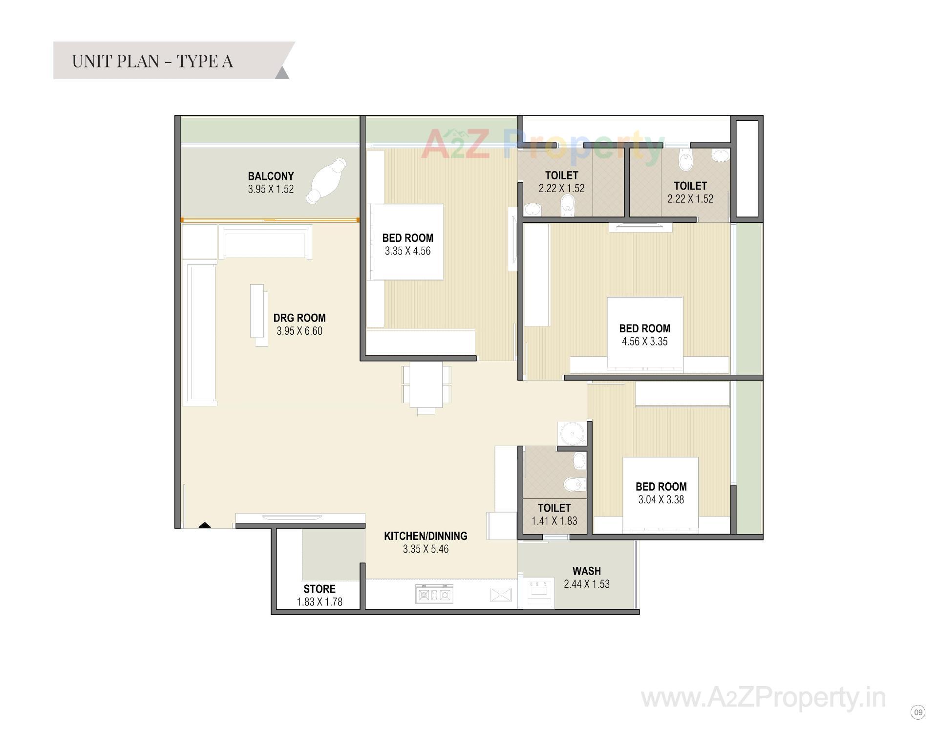 Layout of real estate project Sawera Grand Imperia located at Nikol, Ahmedabad, Gujarat