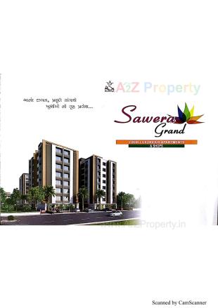 Elevation of real estate project Sawera Grand located at Nikol, Ahmedabad, Gujarat