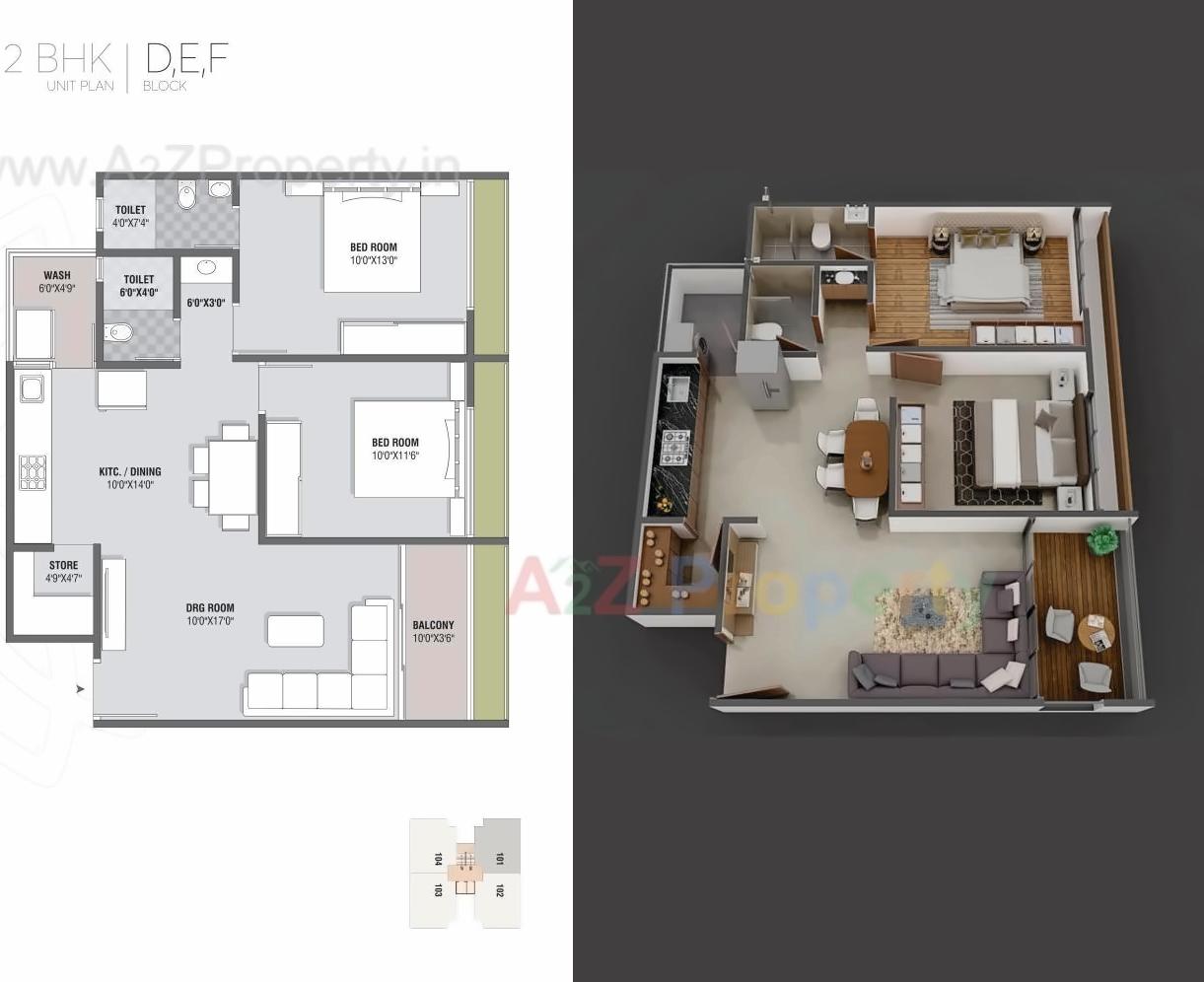 Layout of real estate project Sawera Sanidhya located at Ahmedabad, Ahmedabad, Gujarat