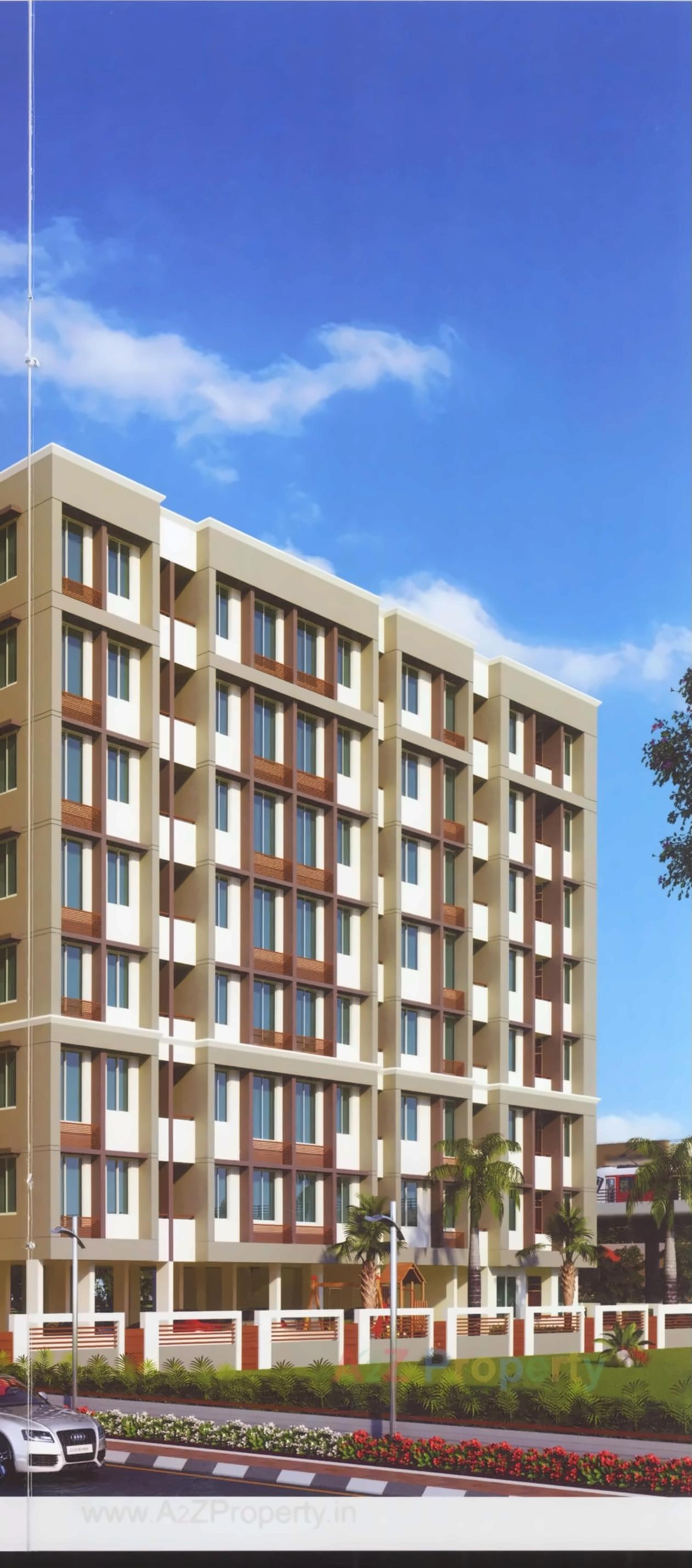3D Elevation of real estate project Sayan Heights located at Vejalpur, Ahmedabad, Gujarat