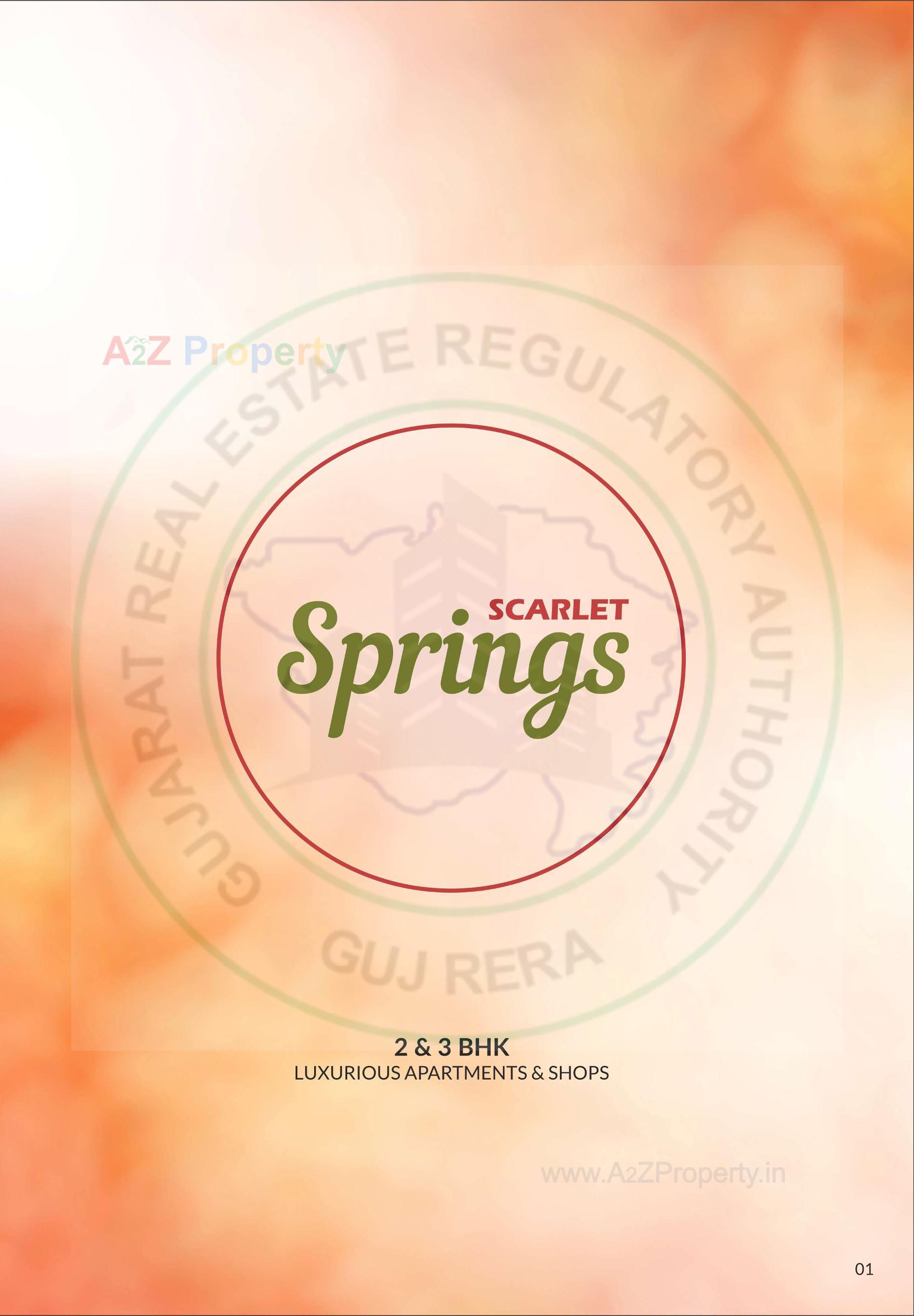  of real estate project Scarlet Springs located at Kali, Ahmedabad, Gujarat