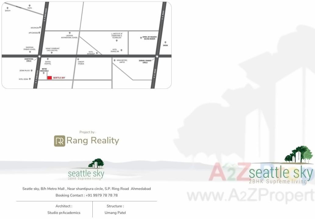  of real estate project Seattle Sky located at Sarkhej, Ahmedabad, Gujarat