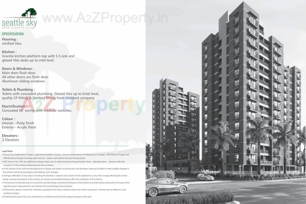  of real estate project Seattle Sky located at Sarkhej, Ahmedabad, Gujarat