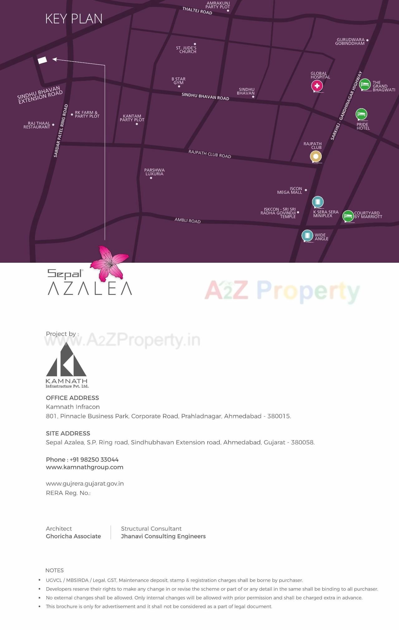  of real estate project Sepal Azalea located at Shilaj, Ahmedabad, Gujarat