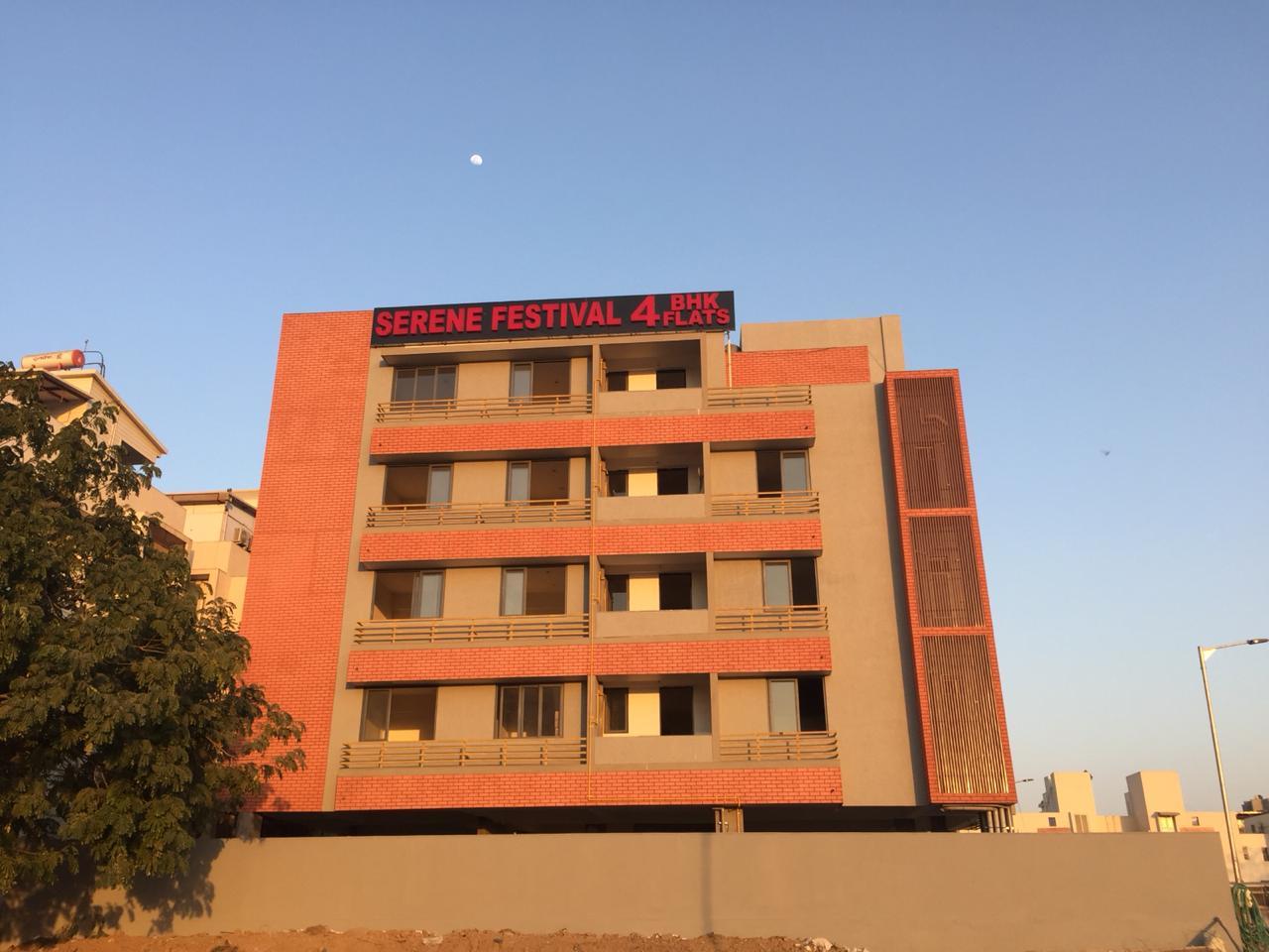 151007_const of real estate project Serene Festival located at Thaltej, Ahmedabad, Gujarat