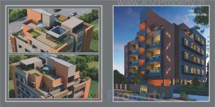 Elevation of real estate project Serene Festival located at Thaltej, Ahmedabad, Gujarat