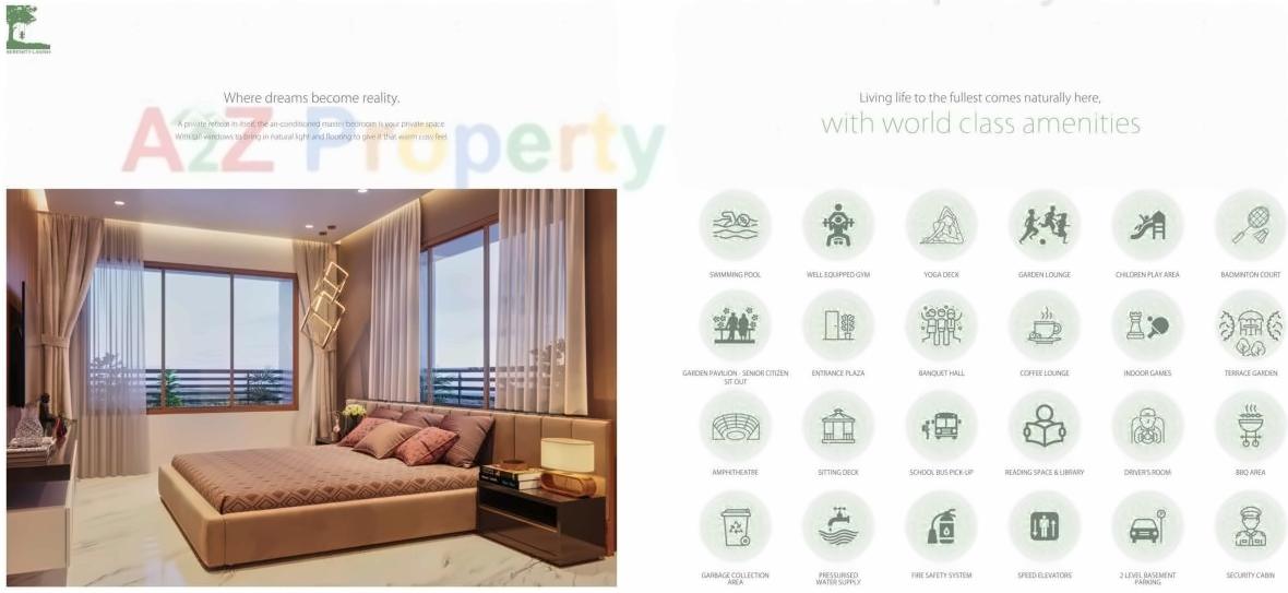  of real estate project Serenity Lavish located at Sola, Ahmedabad, Gujarat