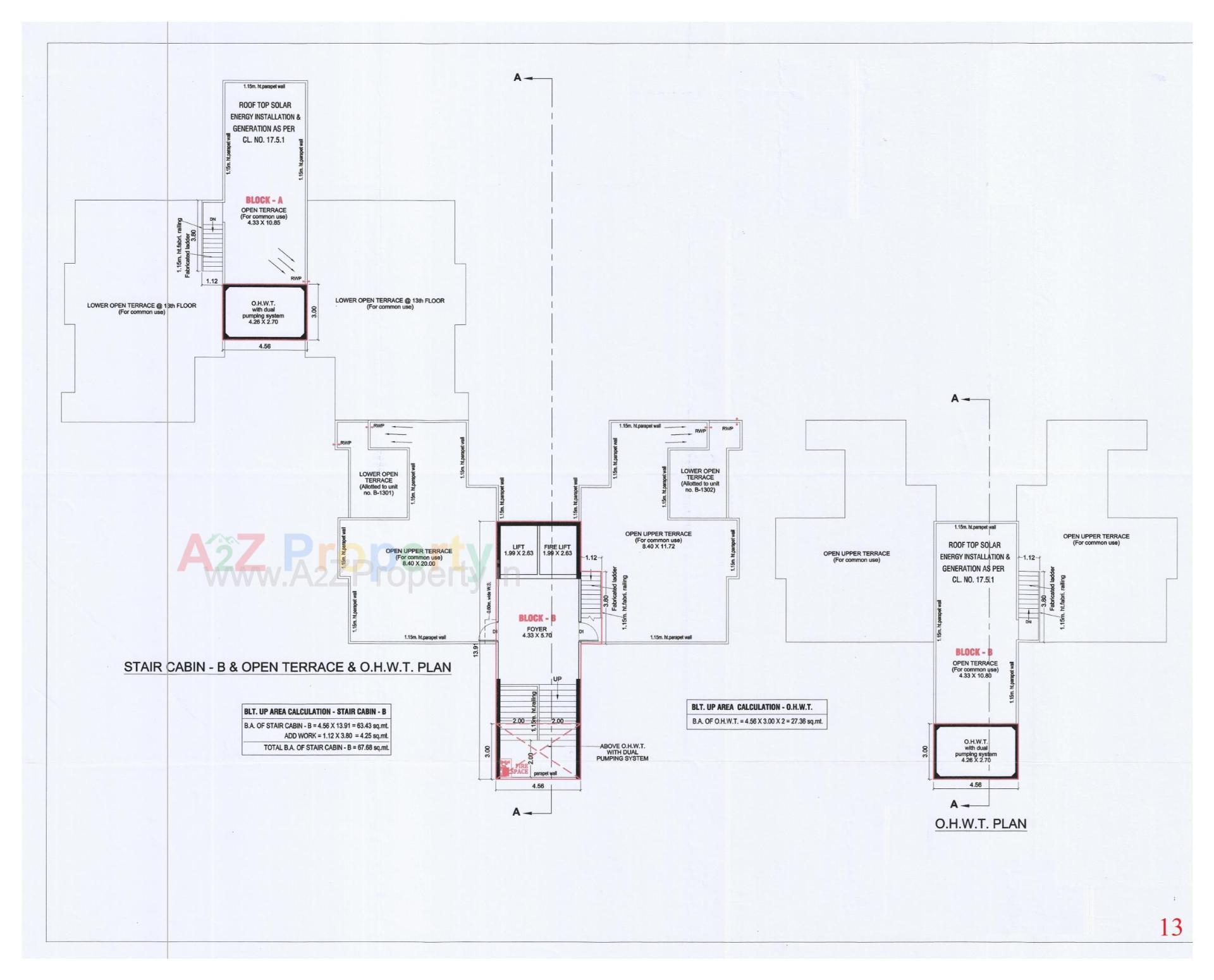 Layout of real estate project Serenity Life located at Khodiyar, Ahmedabad, Gujarat