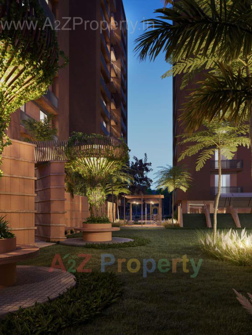 3D Elevation of real estate project Serenity Sky located at Bopal, Ahmedabad, Gujarat