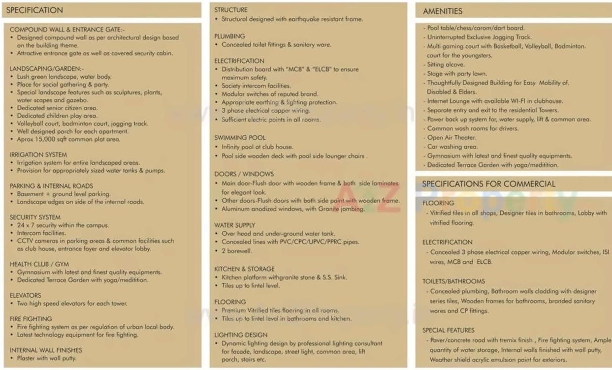 Project Specifications