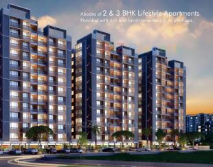 Elevation of real estate project Serenity Space located at Gota, Ahmedabad, Gujarat