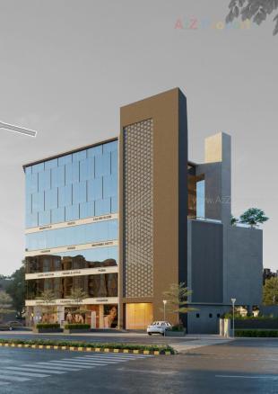 Elevation of real estate project Serenity Square located at Navrangpura, Ahmedabad, Gujarat