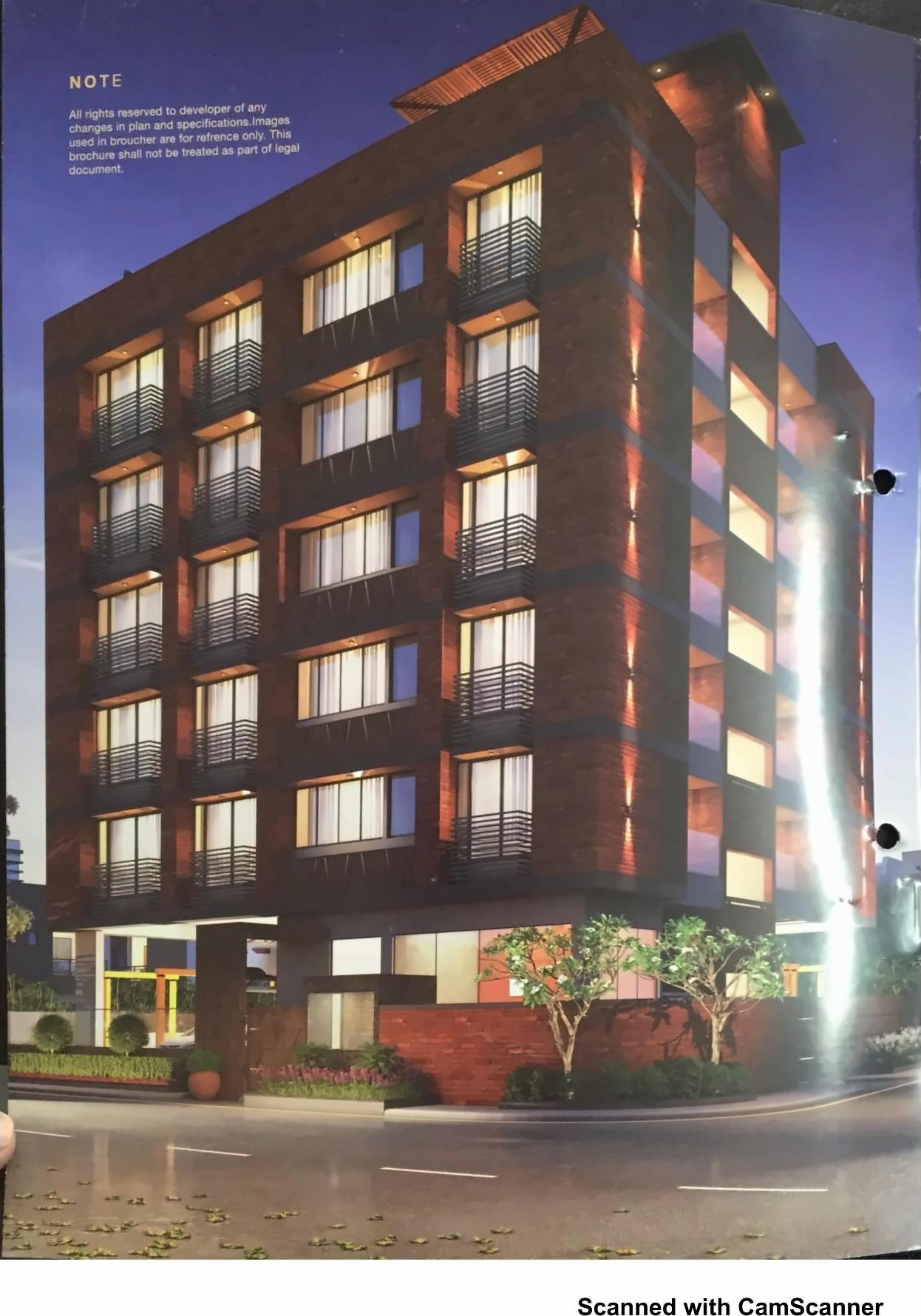 3D Elevation of real estate project Serenity Uplands located at Paldi, Ahmedabad, Gujarat