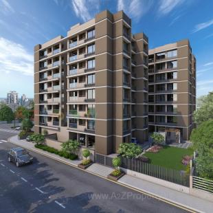 Elevation of real estate project Sereno Sparkles located at Shilaj, Ahmedabad, Gujarat