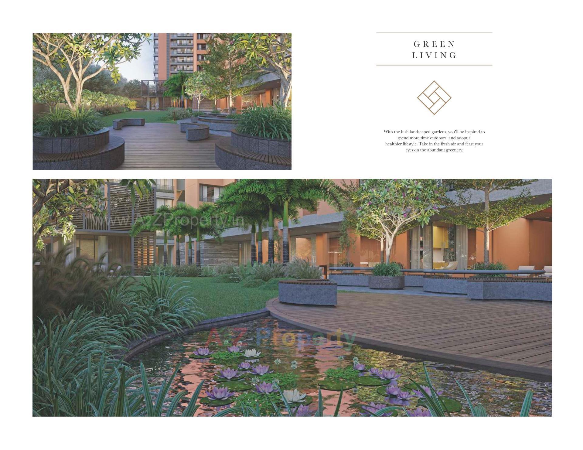 3D Elevation of real estate project Setu Solitaire located at Chandkheda, Ahmedabad, Gujarat