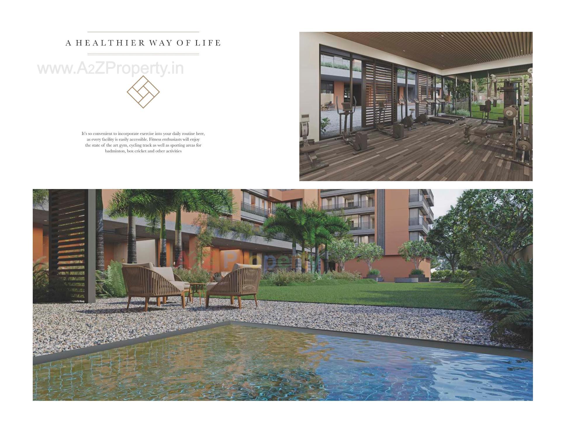 3D Elevation of real estate project Setu Solitaire located at Chandkheda, Ahmedabad, Gujarat