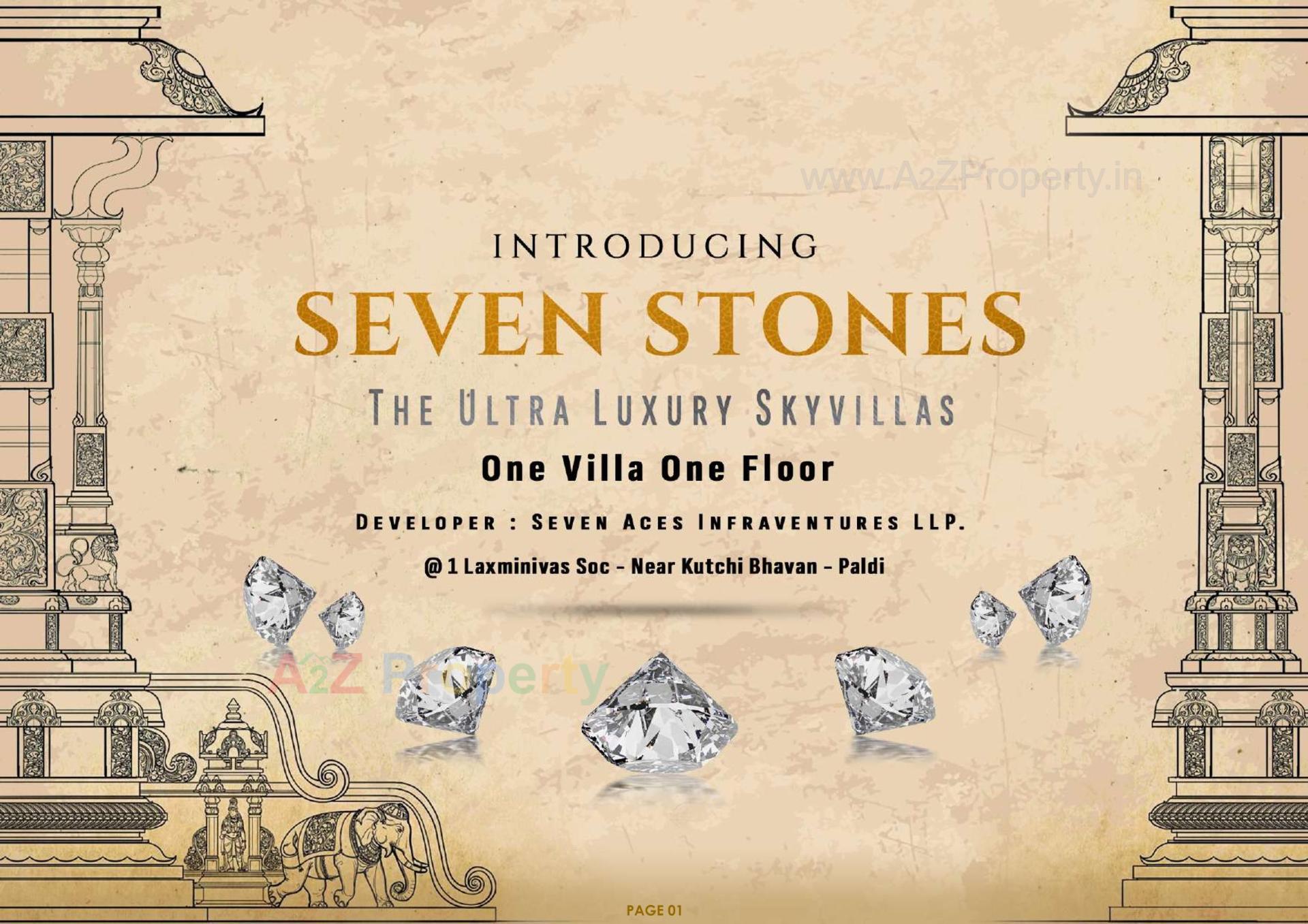  of real estate project Seven Stones located at Paldi, Ahmedabad, Gujarat