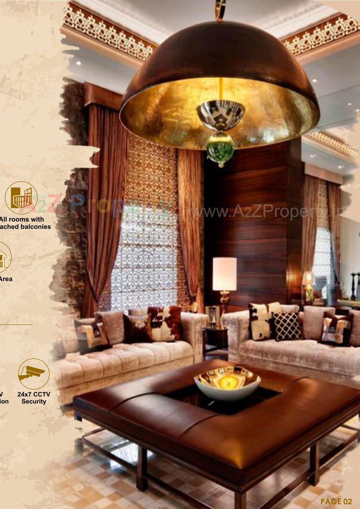 3D Elevation of real estate project Seven Stones located at Paldi, Ahmedabad, Gujarat