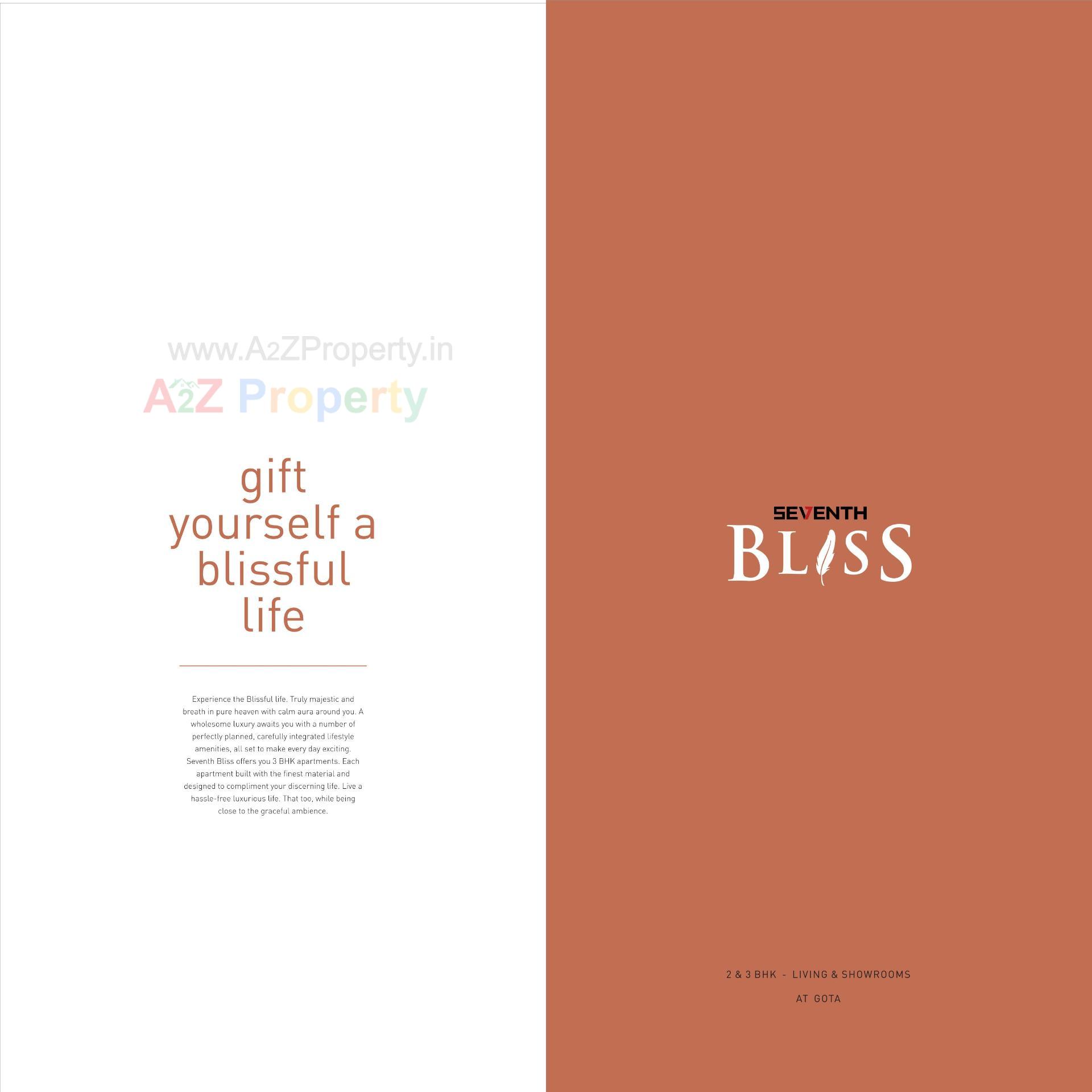  of real estate project Seventh Bliss located at Jagatpur, Ahmedabad, Gujarat