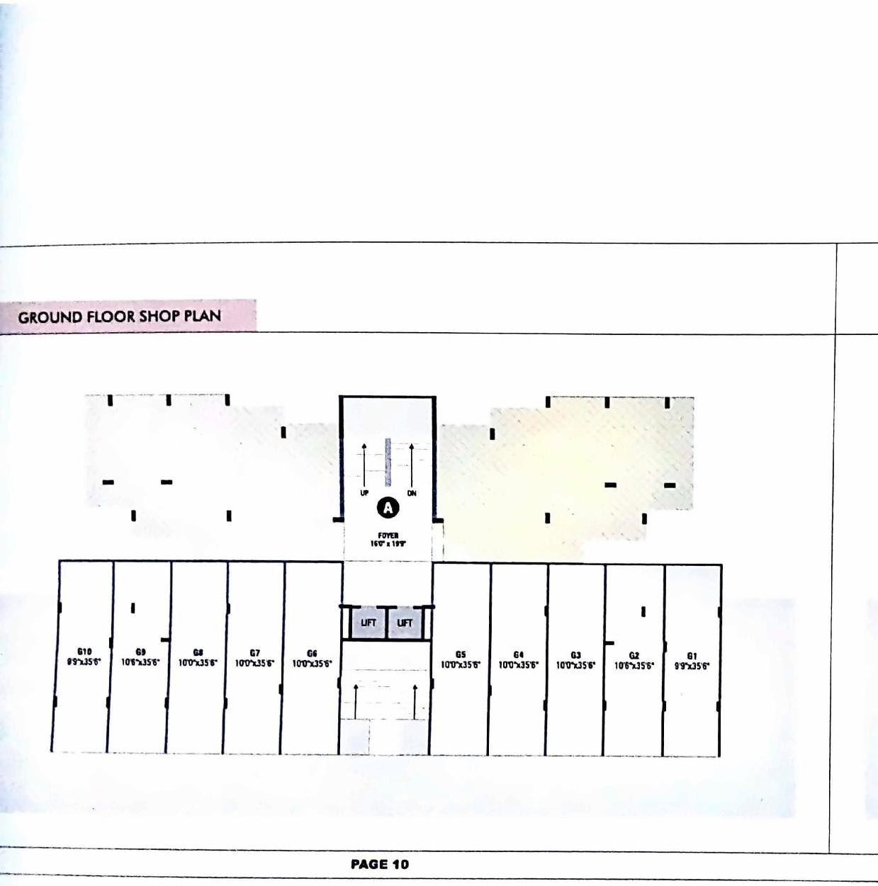 Layout of real estate project Seventh Paradise located at Gota, Ahmedabad, Gujarat