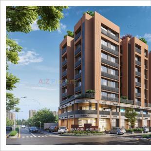 Elevation of real estate project Shagun Antilia located at Chandlodiya, Ahmedabad, Gujarat