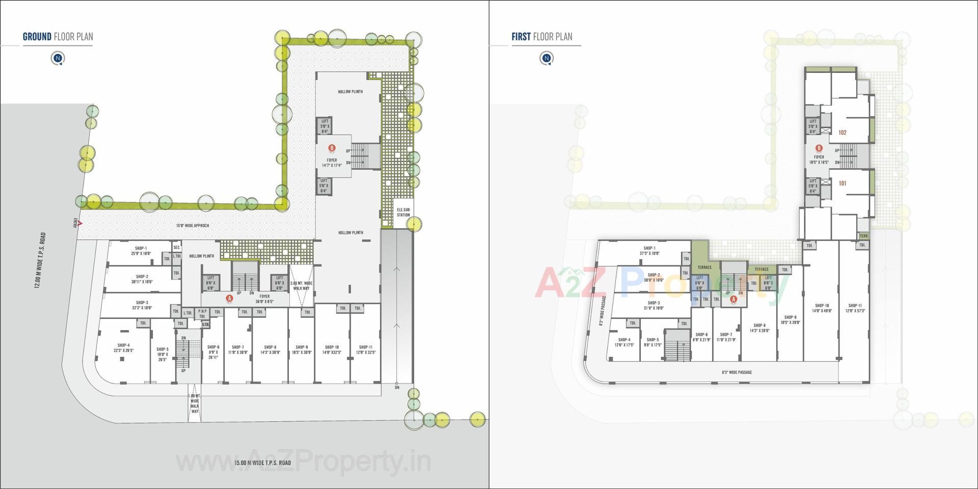 Layout of real estate project Shagun Antilia located at Chandlodiya, Ahmedabad, Gujarat