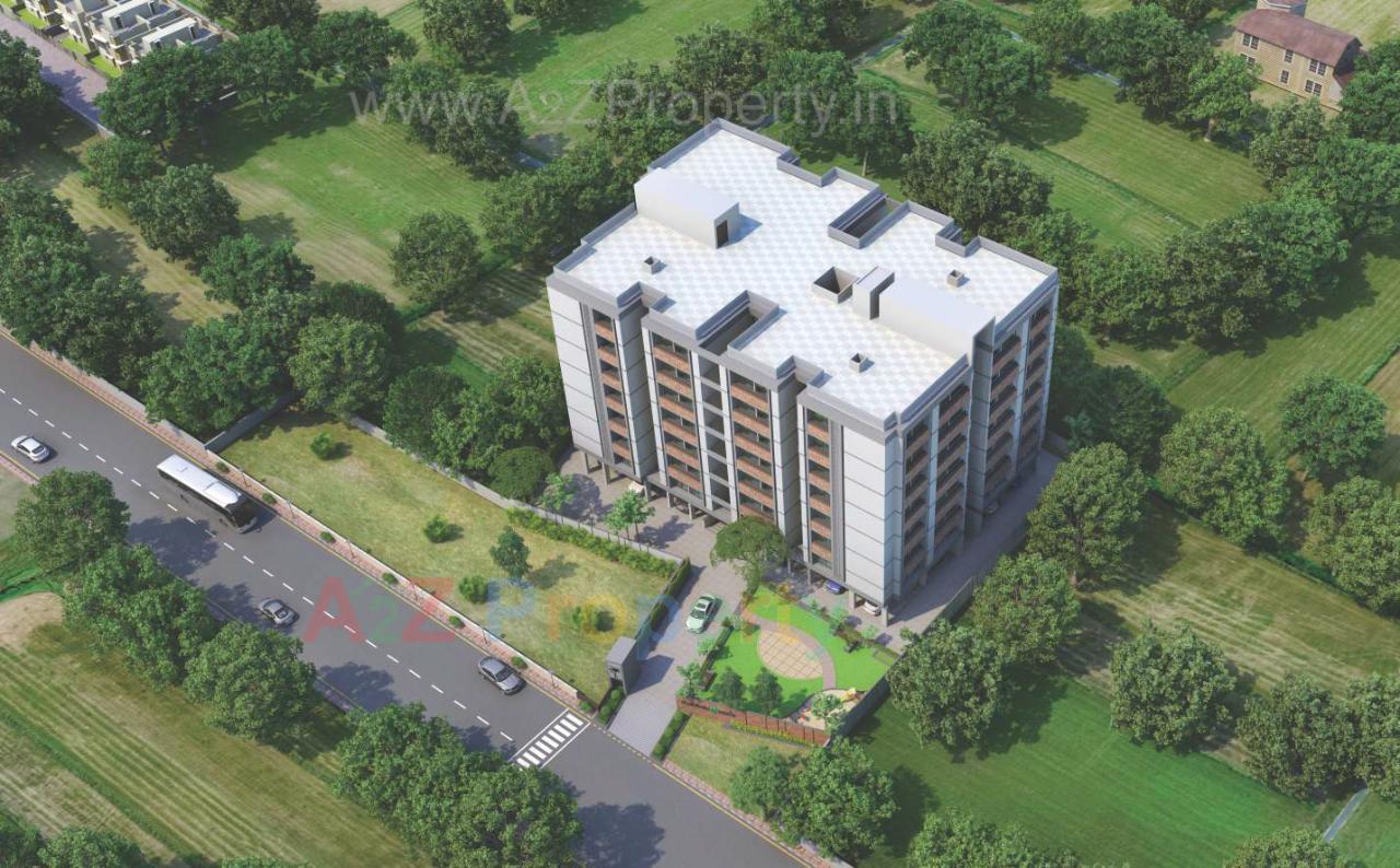 3D Elevation of real estate project Shahibaug Greens located at Dariyapur, Ahmedabad, Gujarat