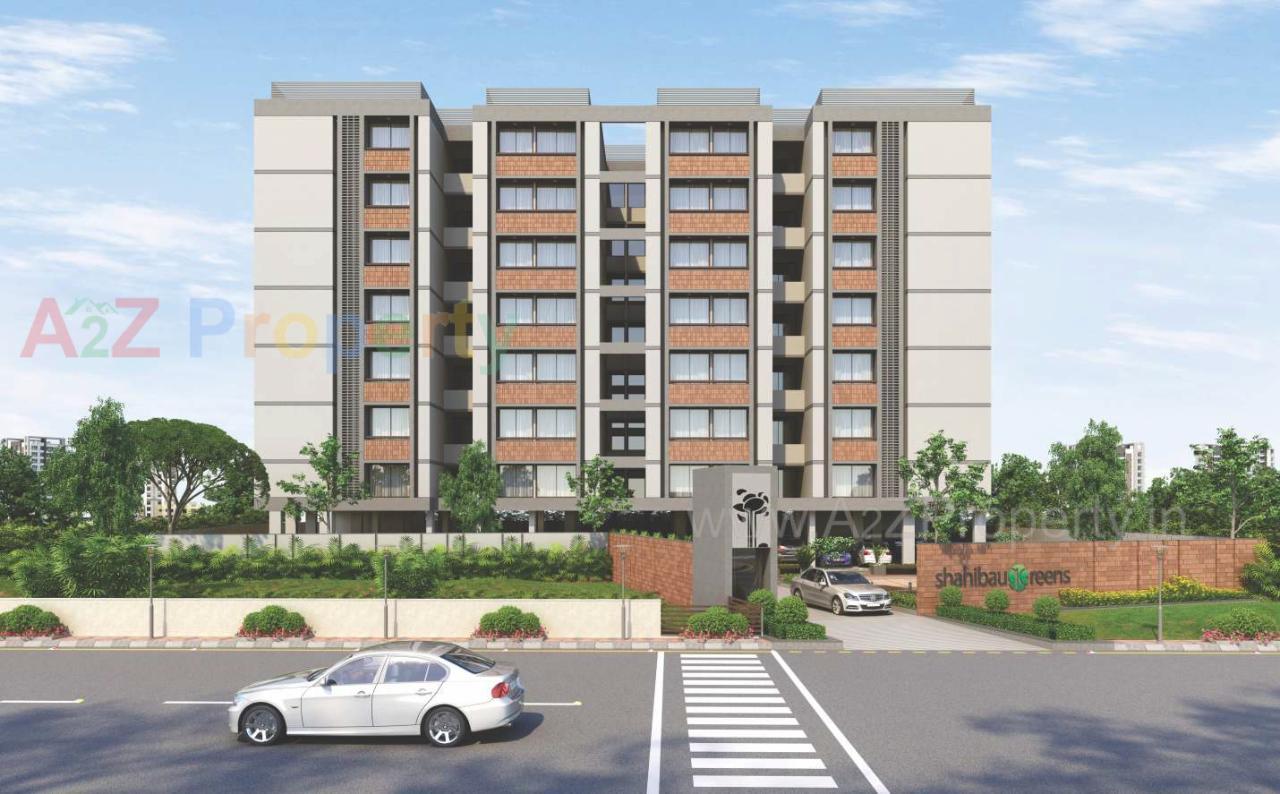 3D Elevation of real estate project Shahibaug Greens located at Dariyapur, Ahmedabad, Gujarat